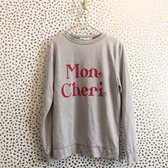 C&C California Tops - NWT C&C California Mon Cheri Sweatshirt